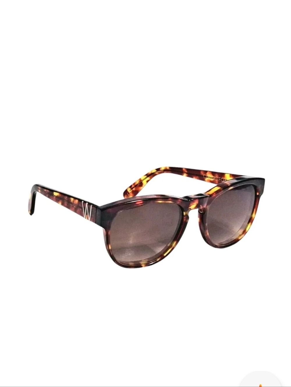 Wildfox Classic Fox 2 Sunglasses Tortoise Gradient Women New